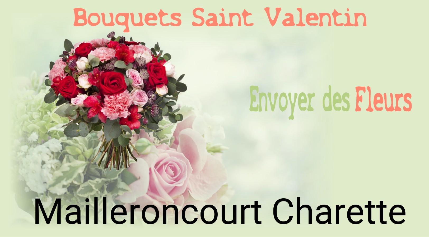 Roses de Saint-Valentin livrées à Mailleroncourt-Charette